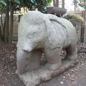 仏教の霊獣　白象